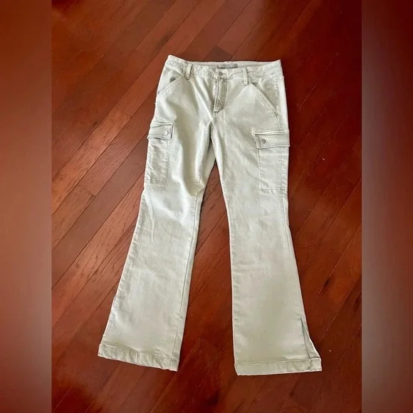 Joe’s The Frankie Cargo Bootcut Jeans Size 30 color uniform Retails $228 - Picture 6 of 16